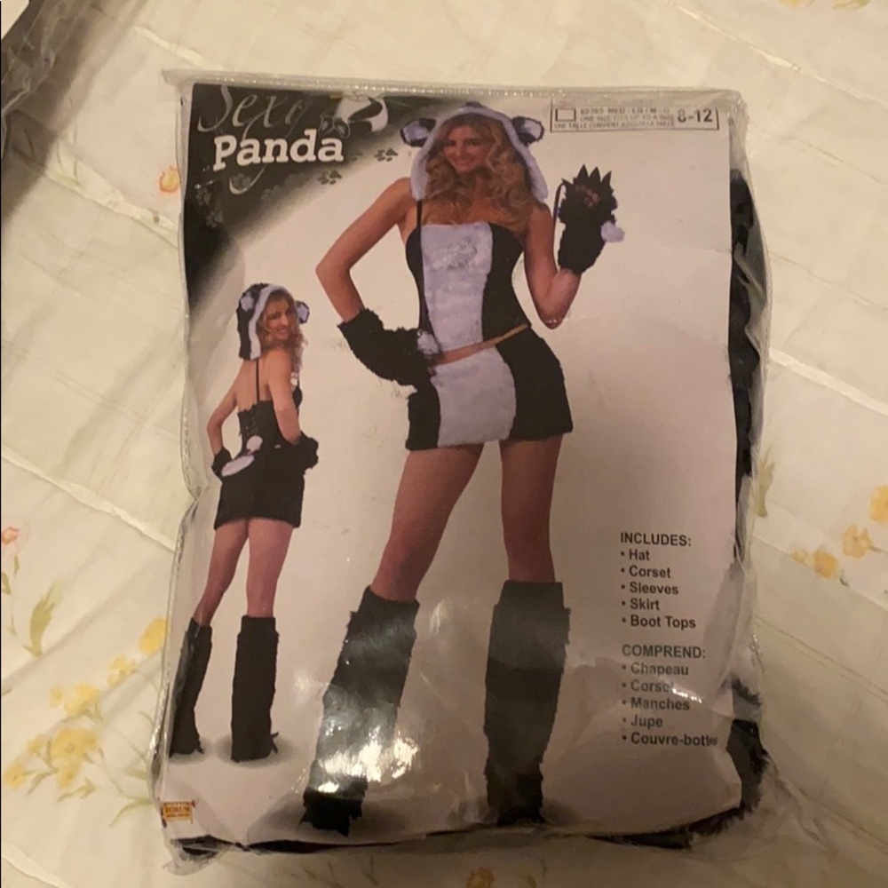 Sexy panda costume